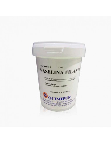 Vaselina filante. Envase de 1 Kg.